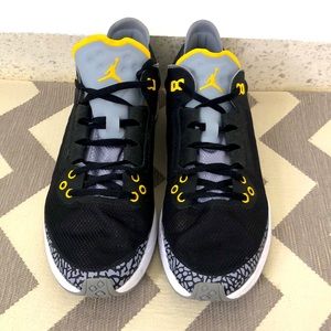 Jordan black and yellow 88 racer.